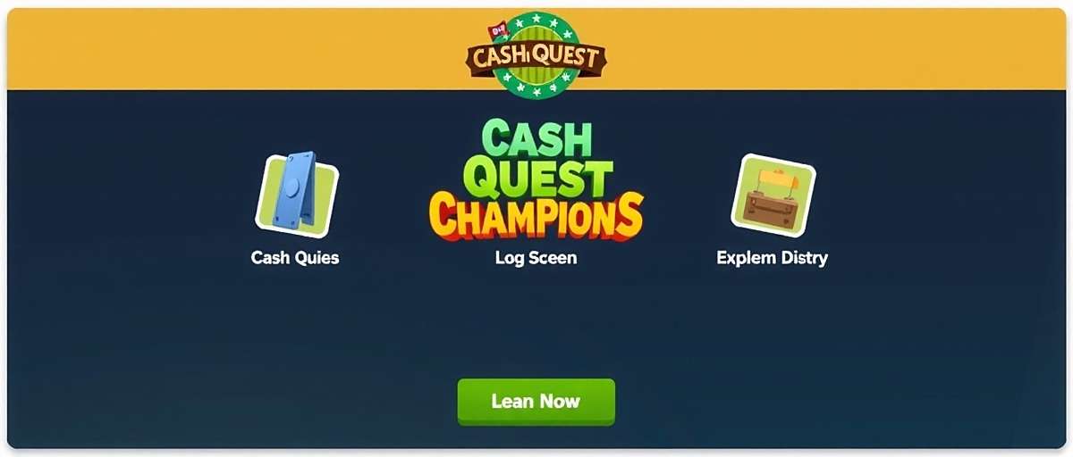 Cash Quest Champions - Master Regional Categories to Win Cash Quest Champions Quiz Categories Screen
